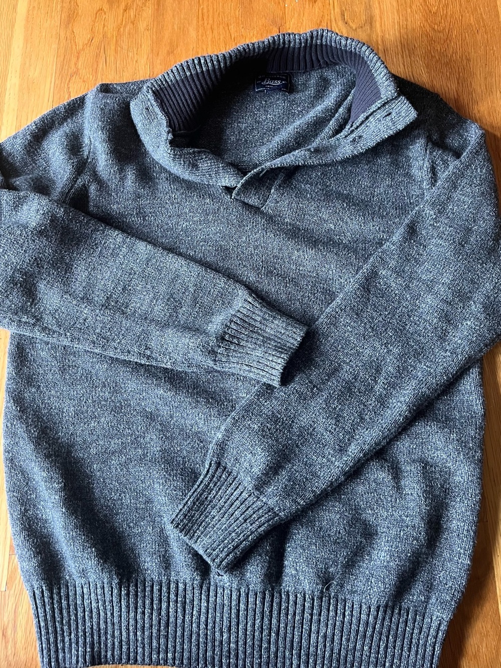 G.H. Bass half-button sweater